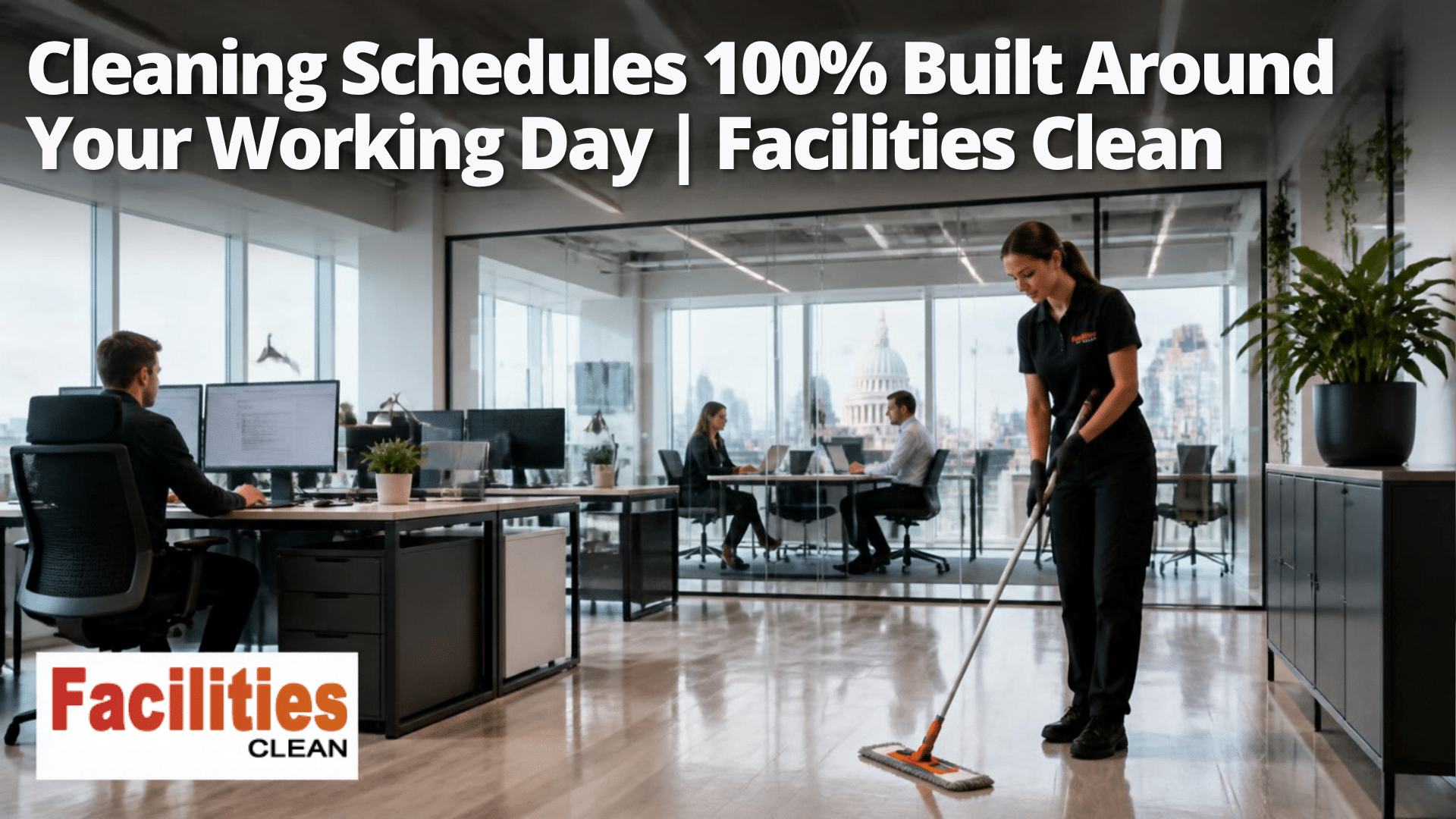 Cleaning Schedules 100% Built Around Your Working Day | Facilities Clean.