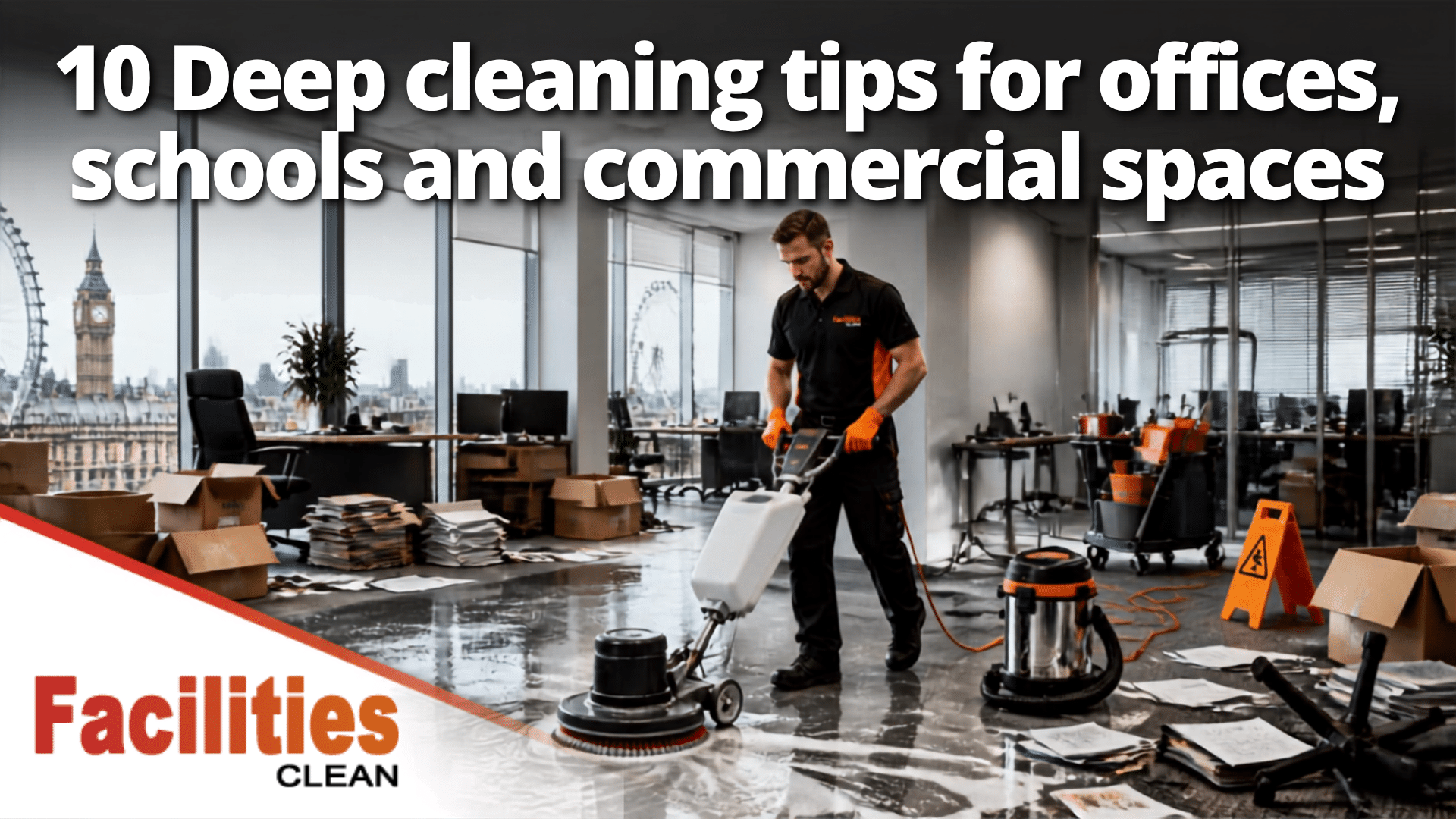 10 Deep cleaning tips for offices, schools and commercial spaces