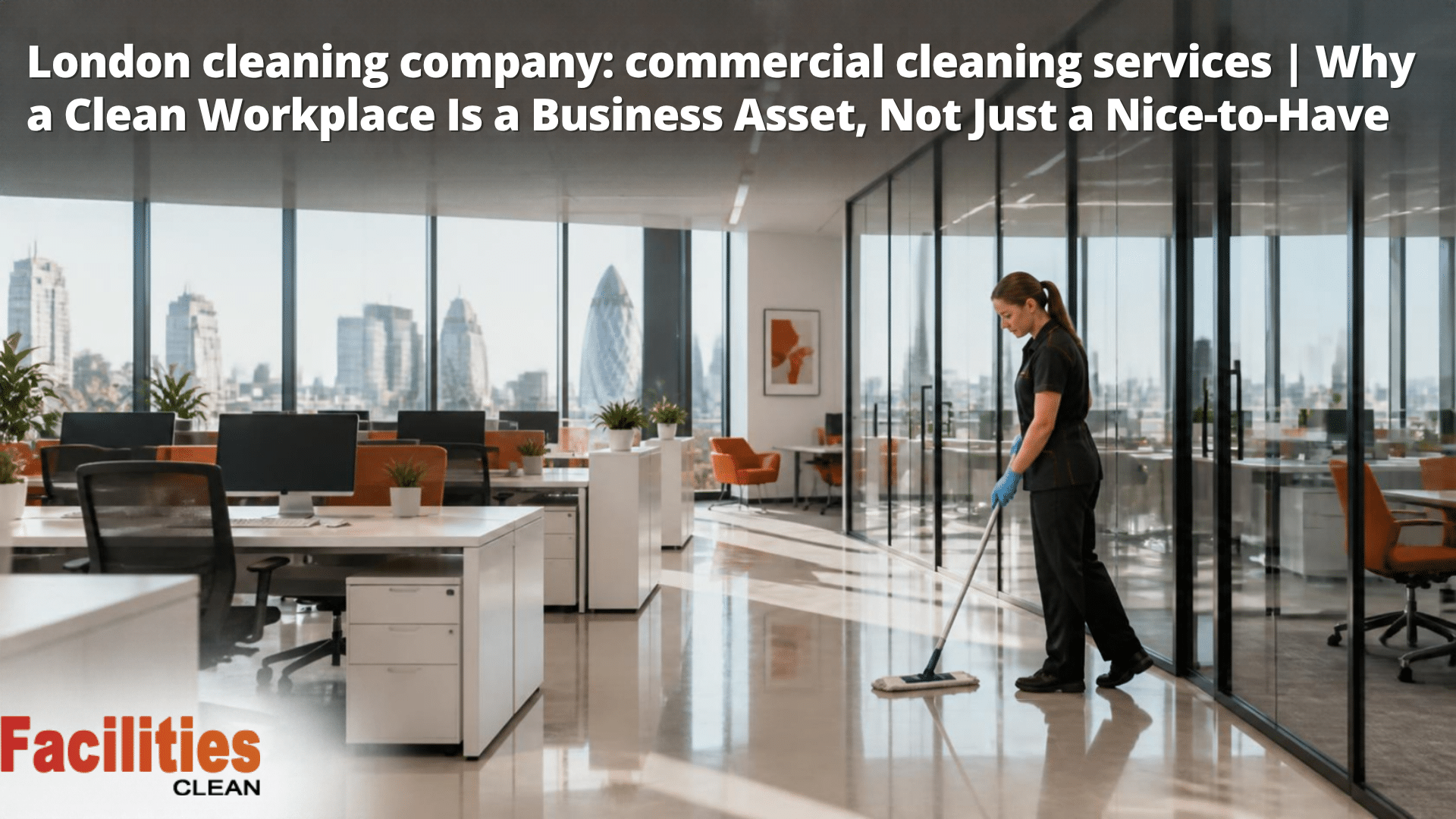 100% commercial cleaning services | Why a Clean Workplace Is a Business Asset, Not Just a Nice-to-Have