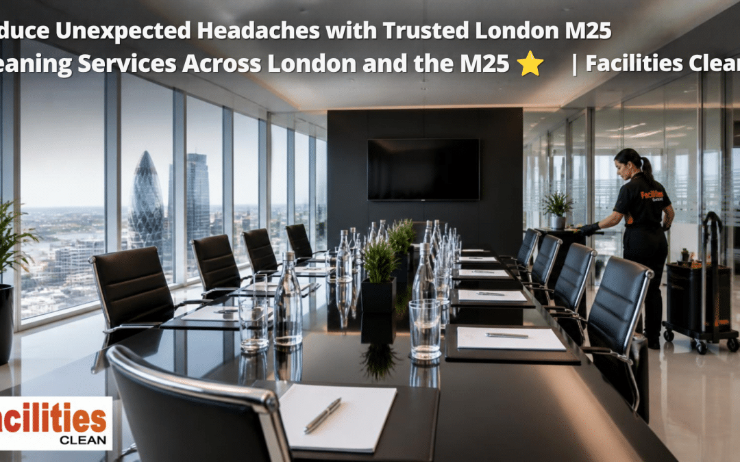 Reduce Unexpected Headaches with Trusted London M25 Cleaning Services Across London and the M25⭐