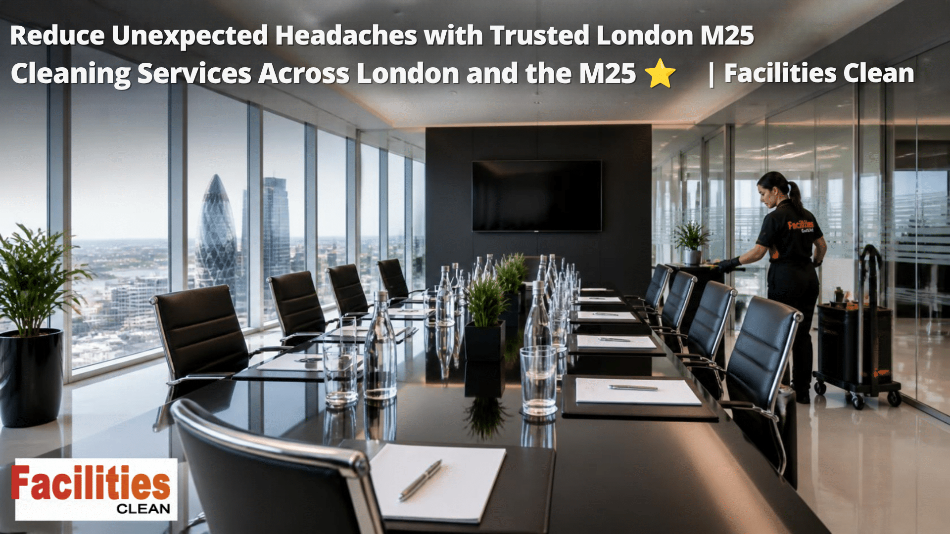 Reduce Unexpected Headaches with Trusted London M25 Cleaning Services Across London and the M25⭐ | Facilities Clean