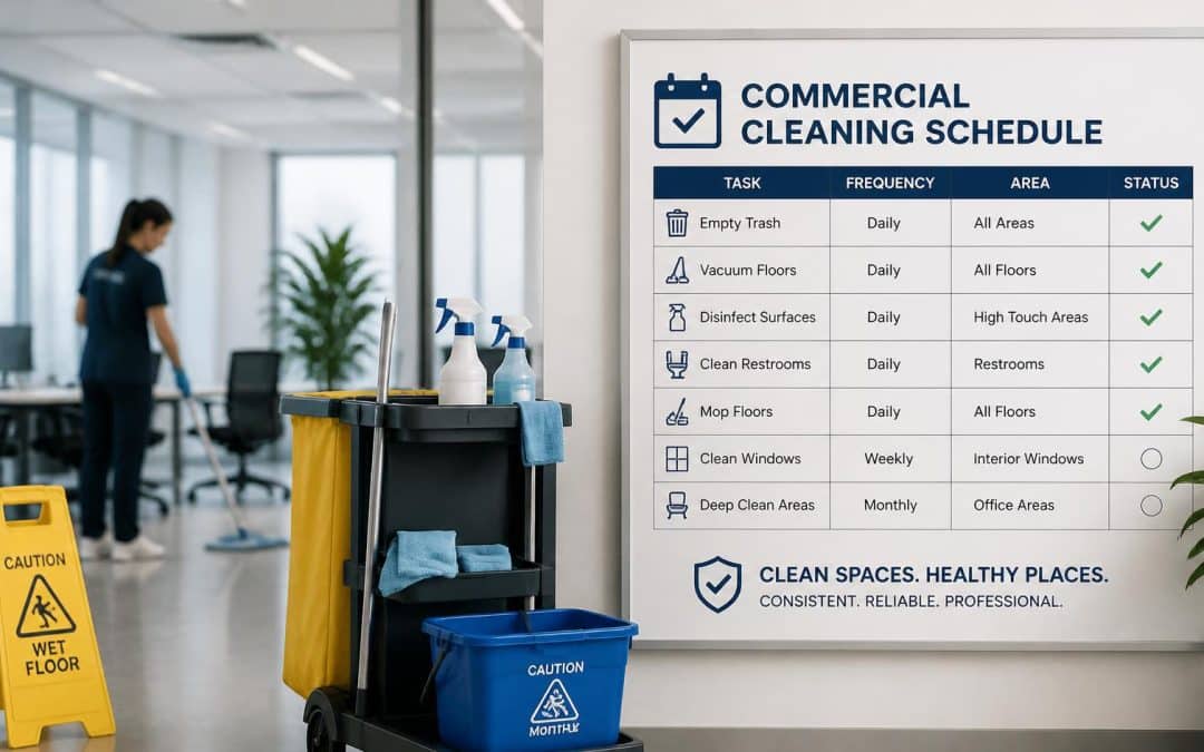 Daily vs Weekly Commercial Cleaning Schedule Guide 1.