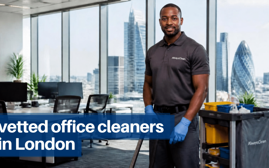 Vetted Office Cleaners in London: 10 Red Flags Your Current Cleaners Aren’t Properly Checked