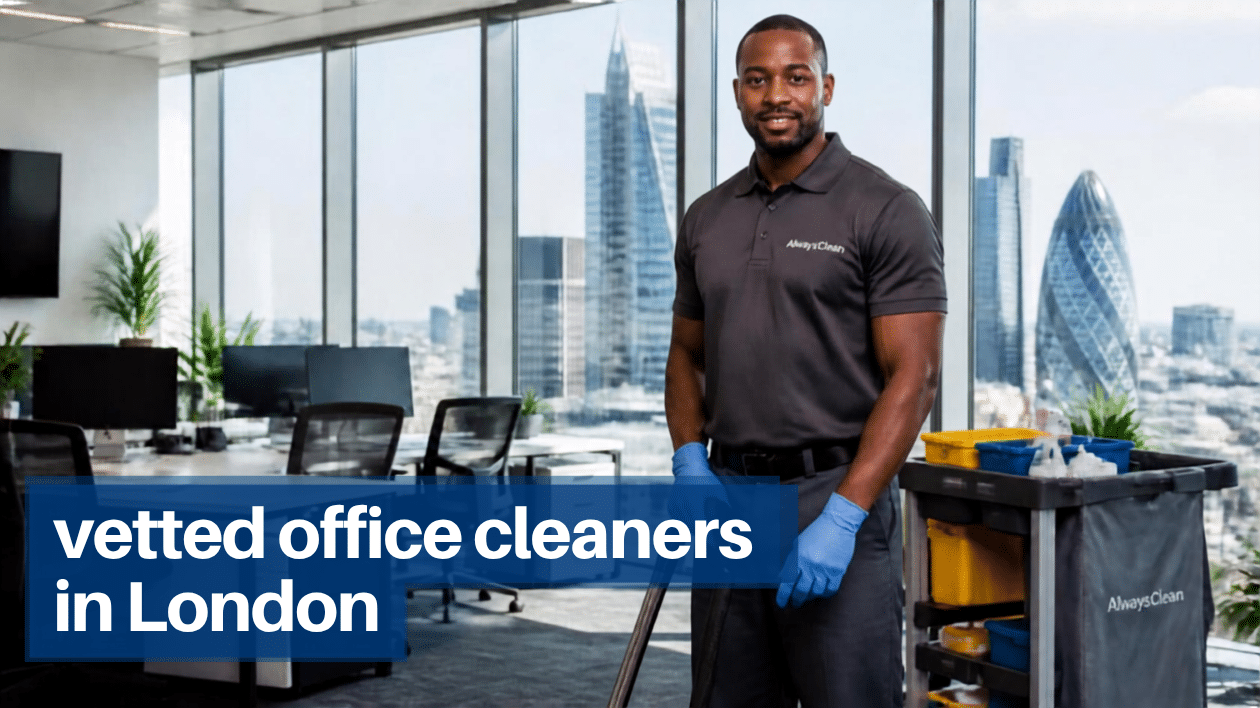 vetted office cleaners in London